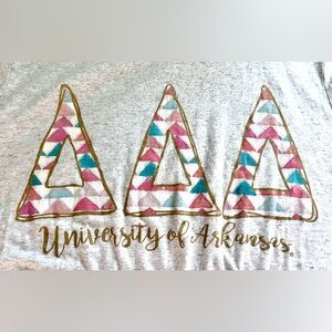 University of Arkansas Tri Delta Graphic Tee